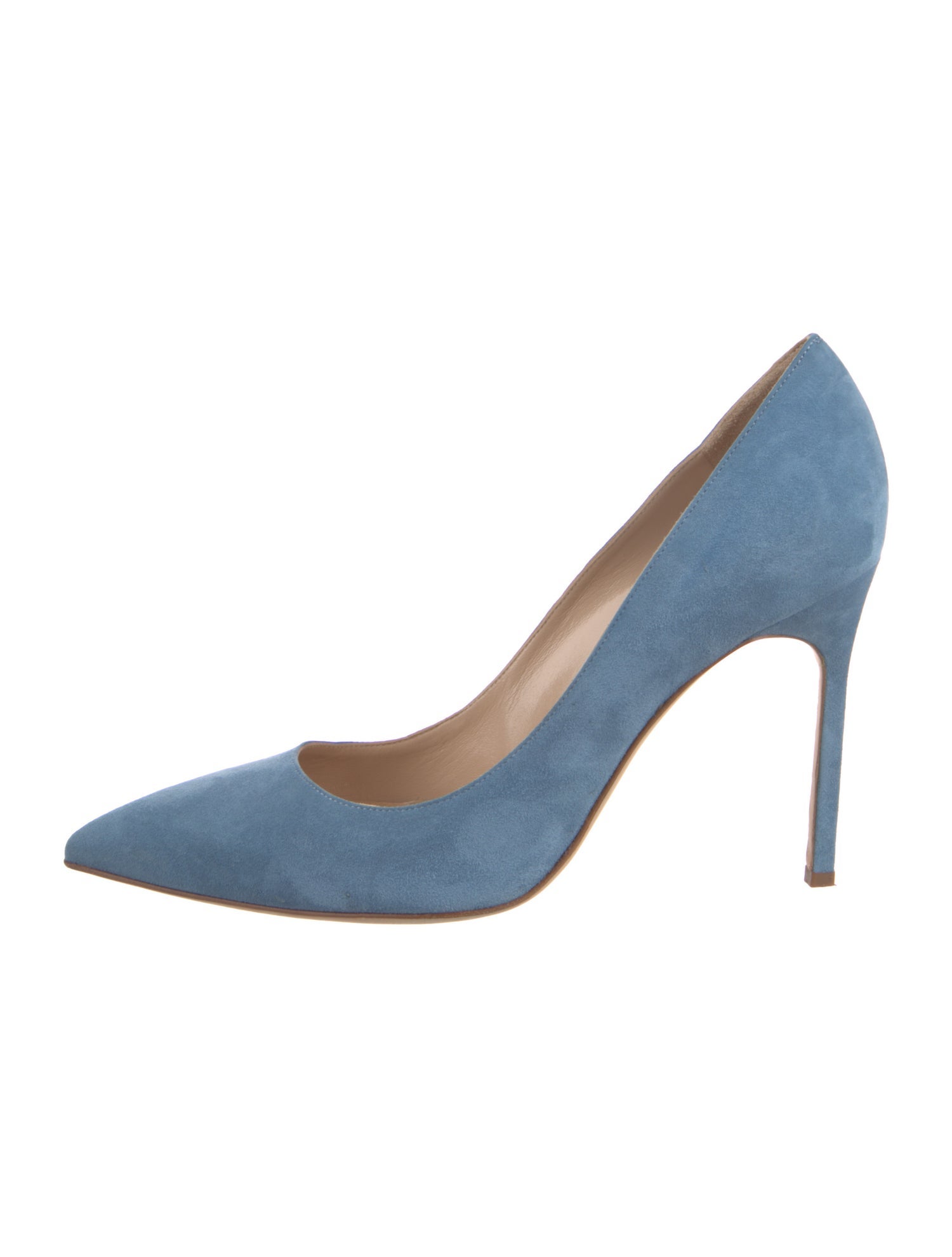 Manolo Blahnik Suede Pumps