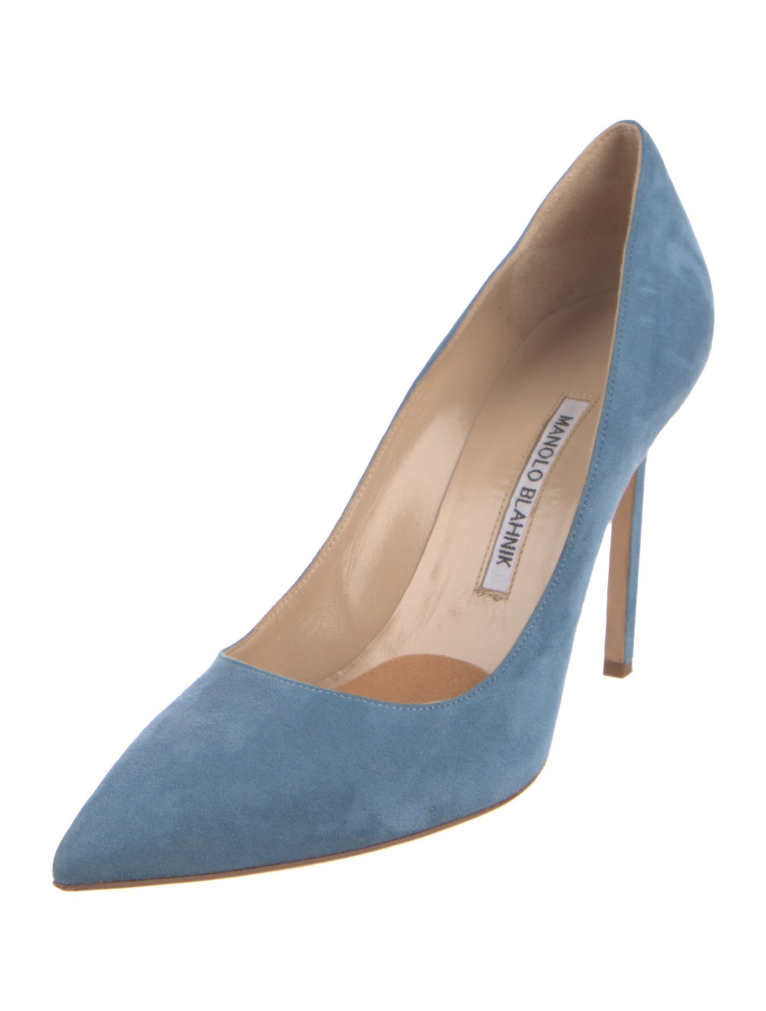 Manolo Blahnik Suede Pumps