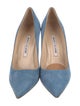 Manolo Blahnik Suede Pumps