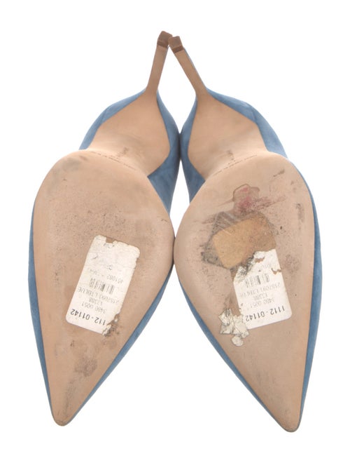 Manolo Blahnik Suede Pumps