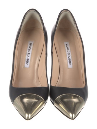 Manolo Blahnik Leather Pumps