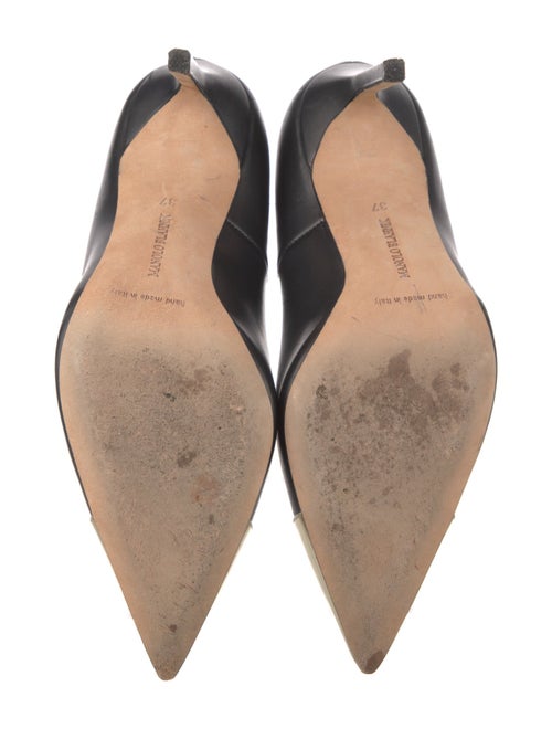 Manolo Blahnik Leather Pumps
