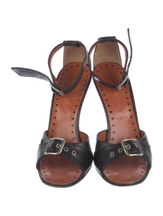 Manolo Blahnik Leather Sandals