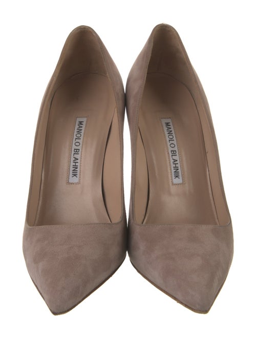 Manolo Blahnik Suede Pumps