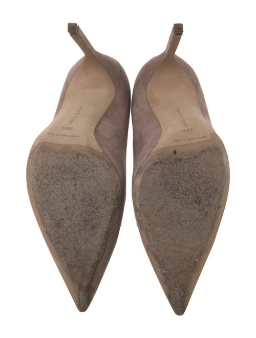 Manolo Blahnik Suede Pumps