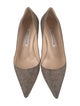 Manolo Blahnik Glitter Glitter Accents Pumps