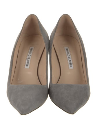 Manolo Blahnik Suede Pumps