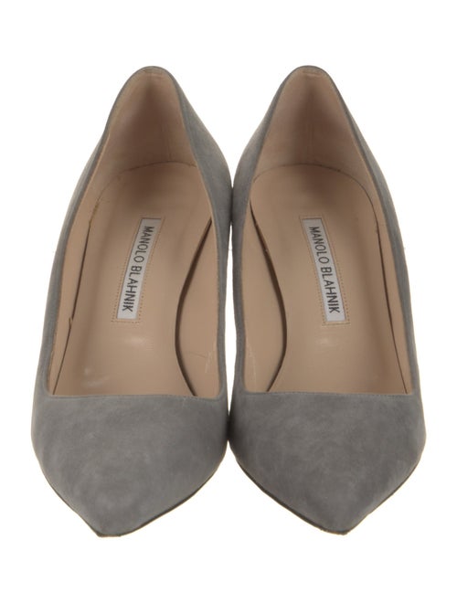Manolo Blahnik Suede Pumps