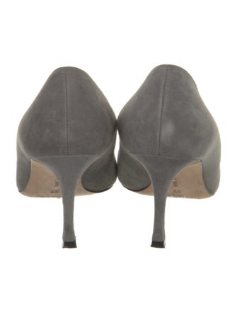 Manolo Blahnik Suede Pumps