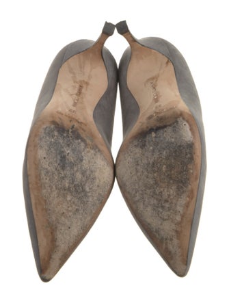 Manolo Blahnik Suede Pumps