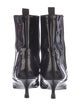 Manolo Blahnik Patent Leather Chelsea Boots