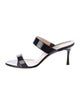 Manolo Blahnik Patent Leather Slides