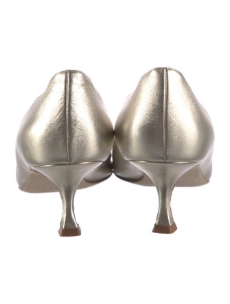Manolo Blahnik Leather Pumps
