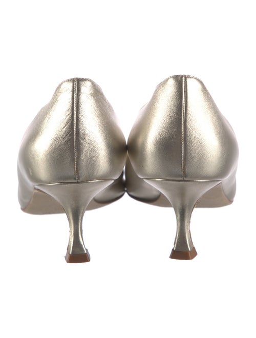 Manolo Blahnik Leather Pumps