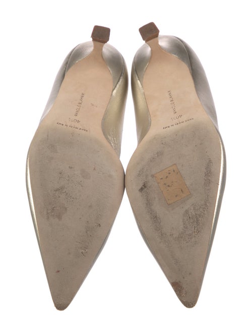 Manolo Blahnik Leather Pumps