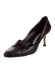 Manolo Blahnik Leather Pumps