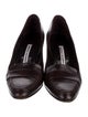 Manolo Blahnik Leather Pumps