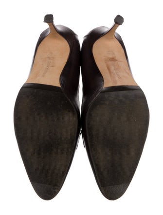 Manolo Blahnik Leather Pumps