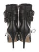 Manolo Blahnik Leather Lace-Up Boots