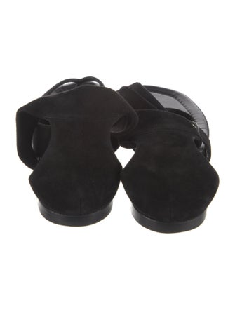 Manolo Blahnik Suede Sandals