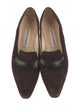 Manolo Blahnik Suede Loafers