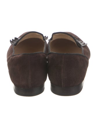 Manolo Blahnik Suede Loafers