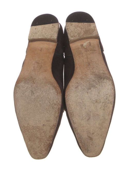 Manolo Blahnik Suede Loafers