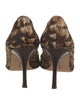 Manolo Blahnik Ponyhair Printed Pumps