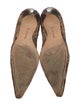 Manolo Blahnik Ponyhair Printed Pumps