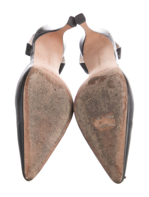 Manolo Blahnik Leather Mules