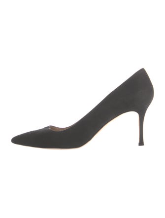 Manolo Blahnik Suede Pumps