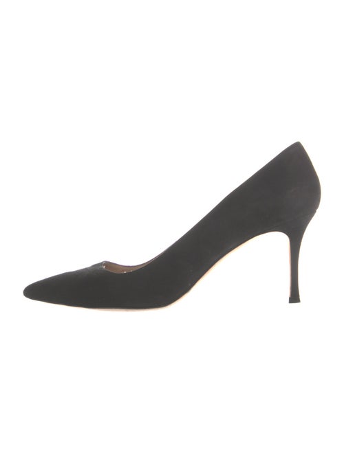 Manolo Blahnik Suede Pumps