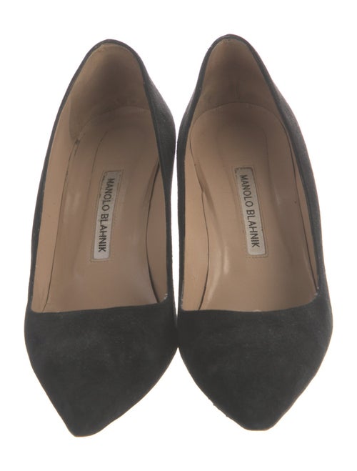Manolo Blahnik Suede Pumps