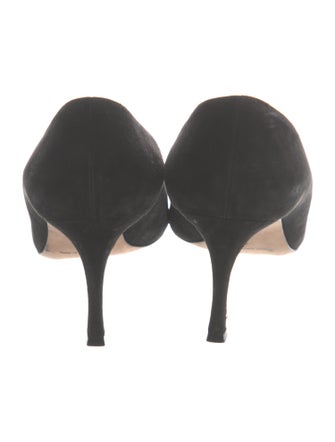 Manolo Blahnik Suede Pumps