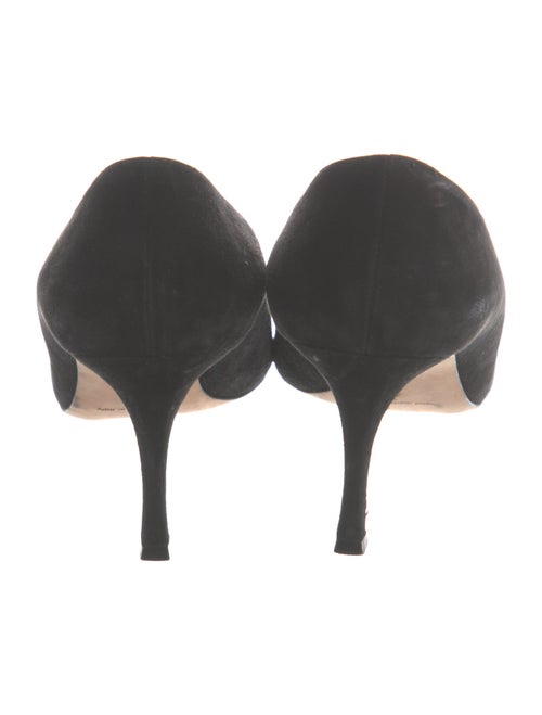 Manolo Blahnik Suede Pumps