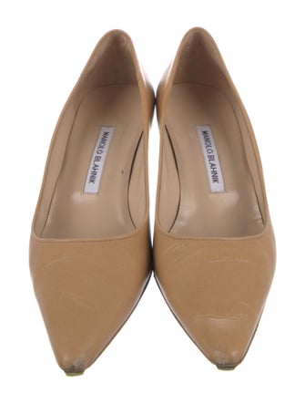 Manolo Blahnik Leather Pumps