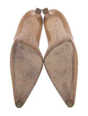 Manolo Blahnik Leather Pumps