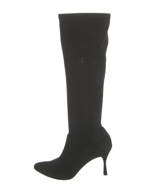 Manolo Blahnik Suede Boots