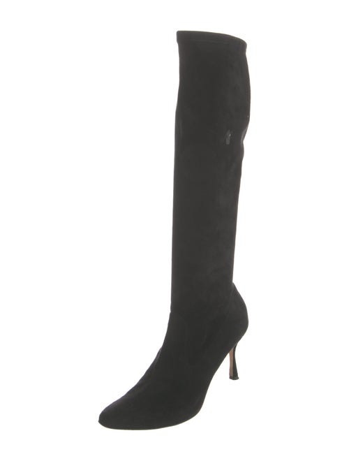 Manolo Blahnik Suede Boots