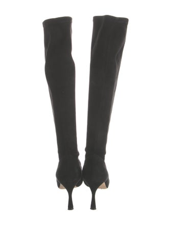 Manolo Blahnik Suede Boots