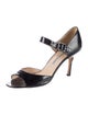 Manolo Blahnik Patent Leather Sandals