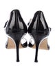 Manolo Blahnik Patent Leather Sandals