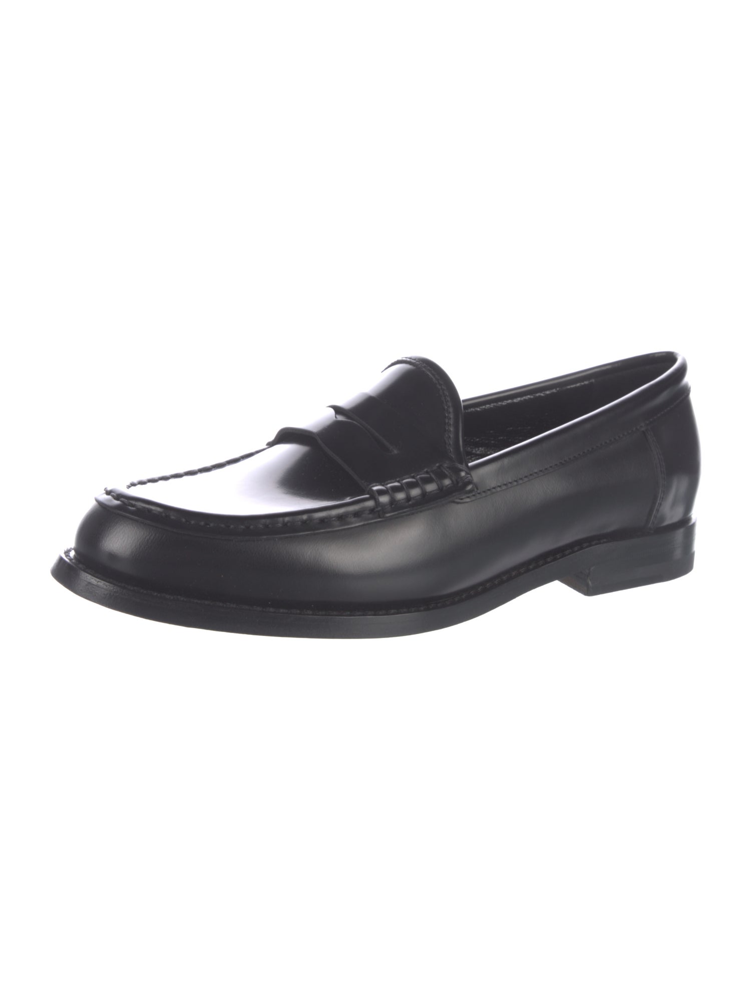 Manolo Blahnik Leather Loafers