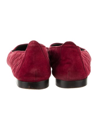 Manolo Blahnik Leather Ballet Flats