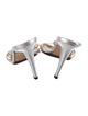 Manolo Blahnik Leather Slides