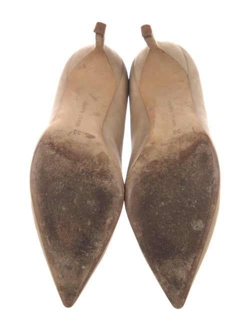 Manolo Blahnik Suede Pumps
