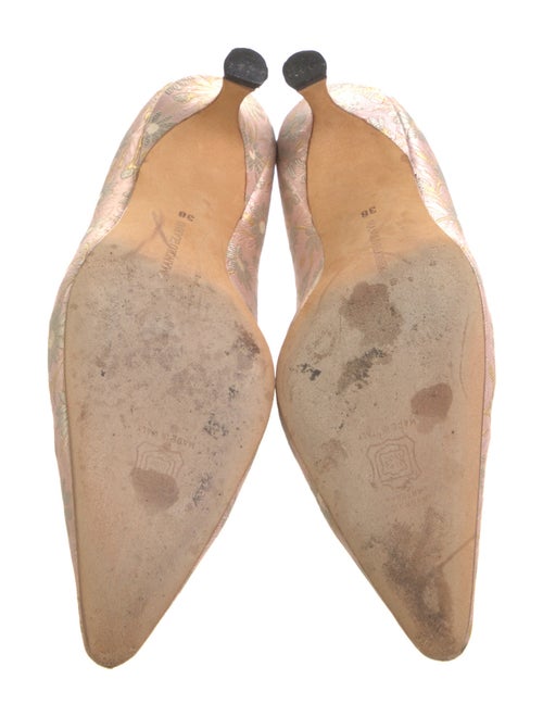 Manolo Blahnik Leather Pumps