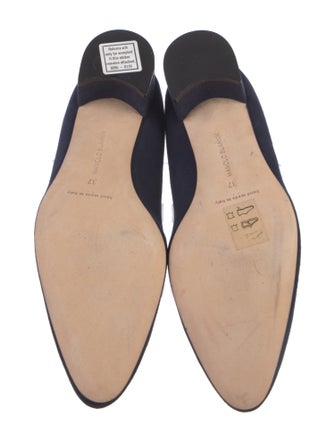 Manolo Blahnik Suede Pumps