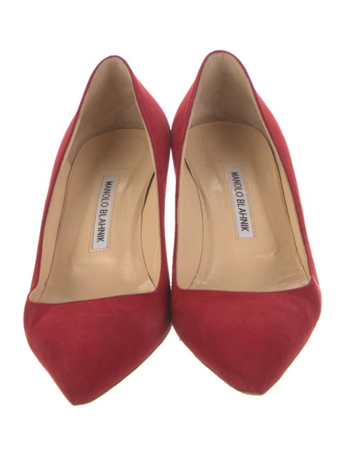 Manolo Blahnik Suede Pumps
