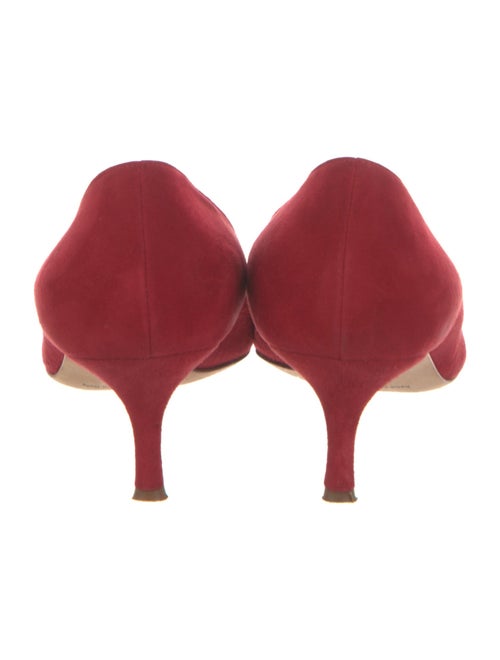 Manolo Blahnik Suede Pumps